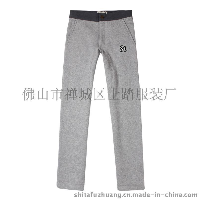 针织服装-秋冬装卫衣布裤子STQ20140006